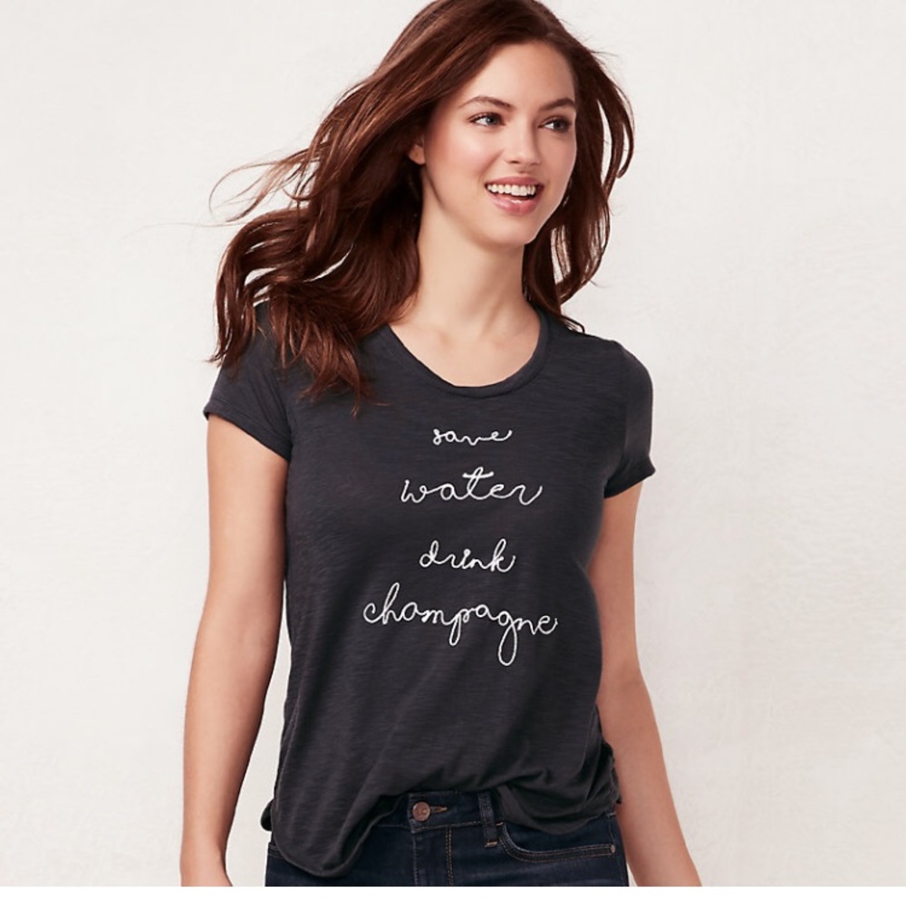 LAUREN CONRAD GRAPHIC TEE
